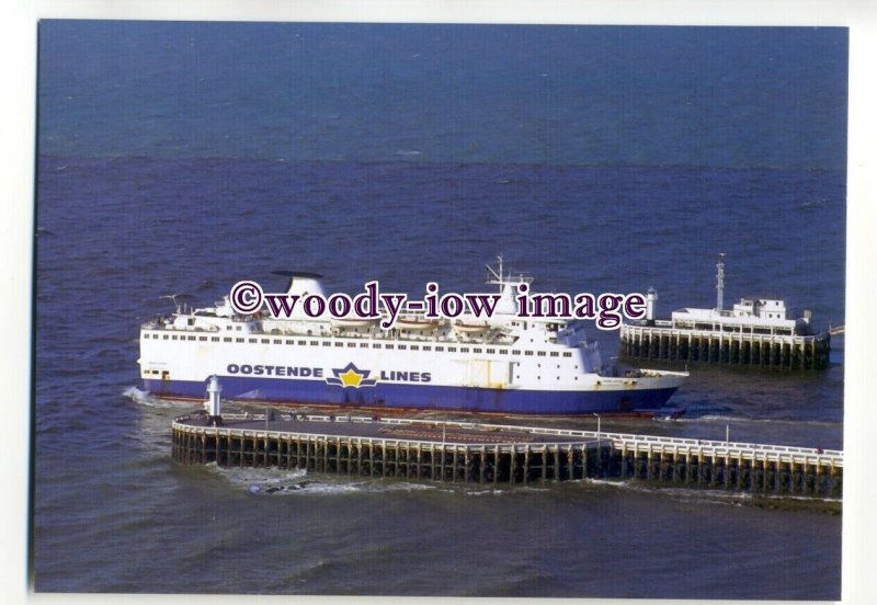 FE2005 - Oostende Lines Ferry - Reine Astrid - postcard