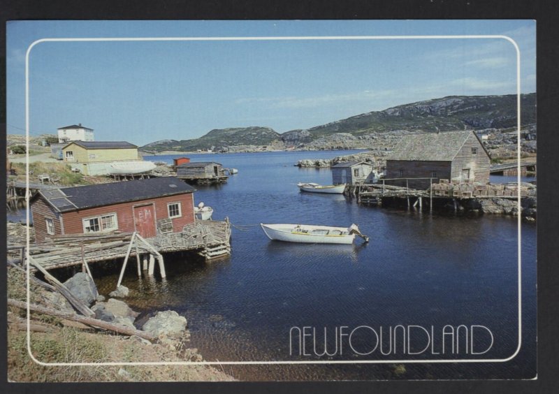 Newfoundland Typical Outport found Througout the Province ~ Cont'l