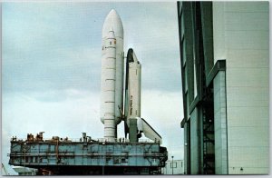 Space Shuttle Enterprise Kennedy Space Center Florida Complex 39 Launch Postcard