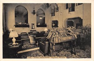 Lobby, Hotel Alexander Hagerstown, Maryland MD