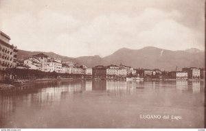 RP; LUGANO, Ticino, Switzerland, 1920-1940s; Lugano Dal Lago