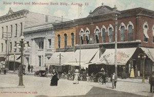 AURORA , Illinois, PU-1913 ; River Street