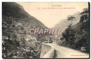 Postcard The Old Road to Lozere Gorges du Tarn near The Balsams