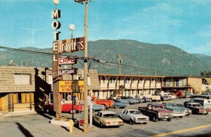 SANDPOINT, Idaho ID   TRAVELERS MOTEL~CAFE~LOUNGE  Roadside  Chrome  Postcard