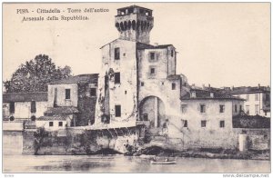 Cittadella, Torre dell'antico Arsenale della Repubblica, Pisa, Toscana, Italy...