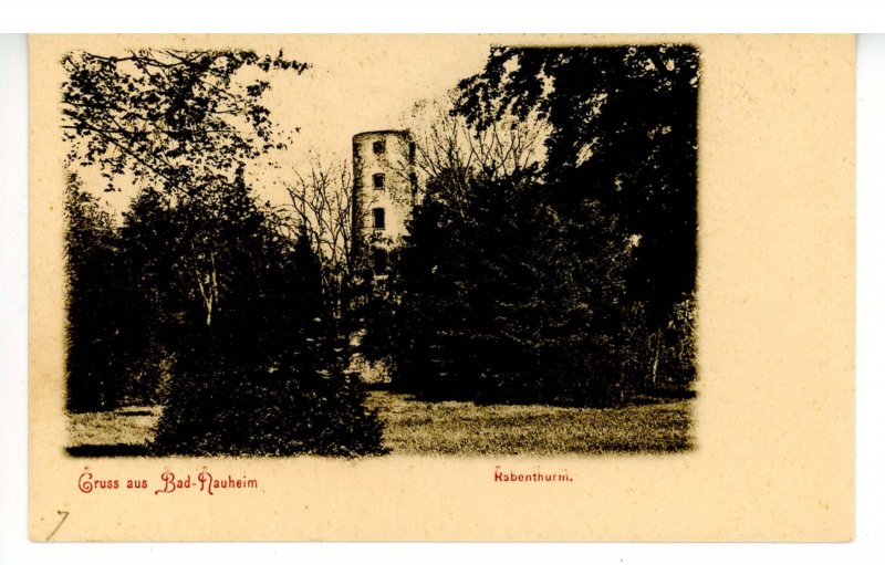 Gruss Aus  Bad Nauheim, Germany. Raben Tower