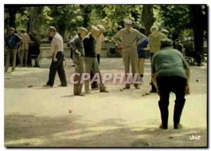 Postcard Modern Petanque Reflets de Provence