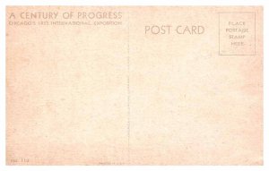 Postcard BRIDGE SCENE Chicago Illinois IL AS4273