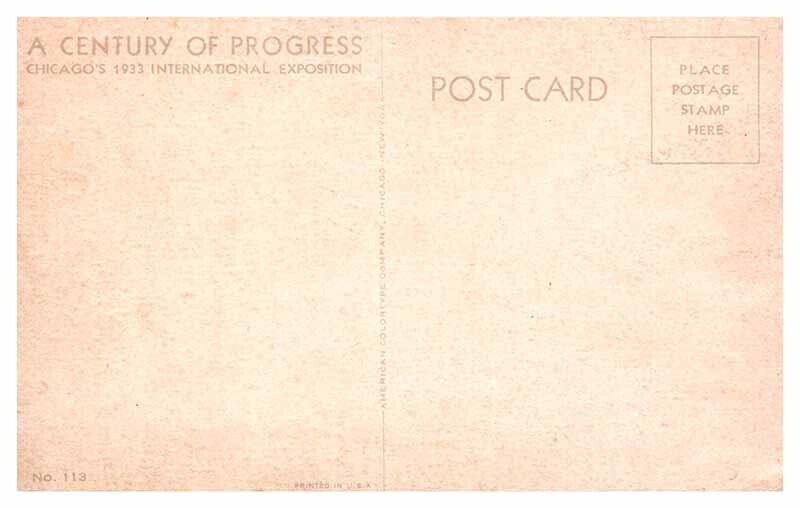 Postcard BRIDGE SCENE Chicago Illinois IL AS4273