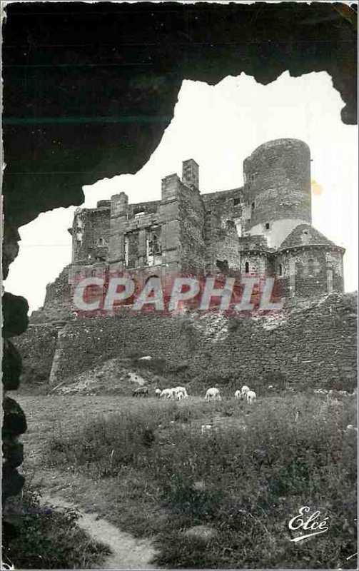 Modern Postcard Auvergne Picturesque and Tourism Muroi Chateau