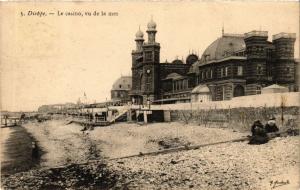 CPA DIEPPE-Le Casino vu de la mer (347321)