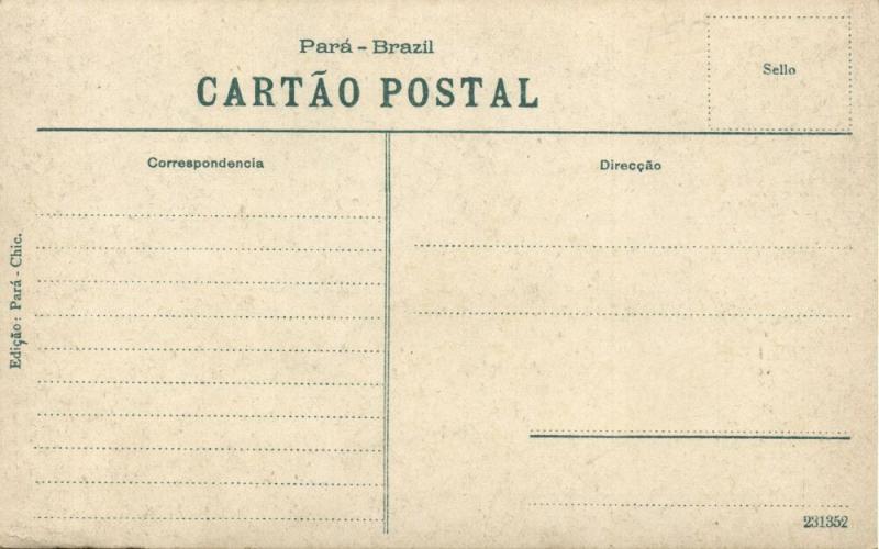 brazil, PARÁ, Quartel do Corpo Municipal de Bombeiros, Fire Department (1910s)