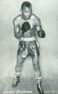 Hector Constance Boxer, Boxing Unused 