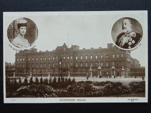 Royalty Their Majesties KING EDWARD Vll & QUEEN ALEXANDRA c1905 RP Postcard