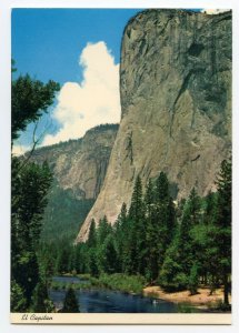 Postcard El Capitan Yosemite National Park California Continental View Card 