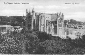 uk31225 st colmans cathedral queenstown  ireland  real photo