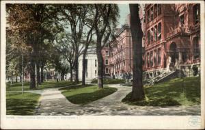 Providence RI Brown University Campus Detroit Publishing c1910 Postcard