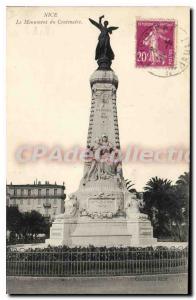 Postcard Old Nice Monument Du Centenaire
