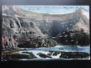 Antrim: The Amphitheatre, Giants Causeway c1904