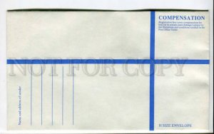 425242 ISLE of MAN registered Postal Stationery postal COVER COVER