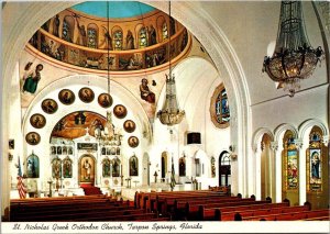 Florida Tarpon Springs St Nicholas Greek Orthodox Church Interior