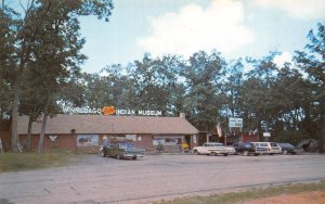 Wisconsin Dells, WI Wisconsin  WINNEBAGO INDIAN MUSEUM & STORE Roadside Postcard 