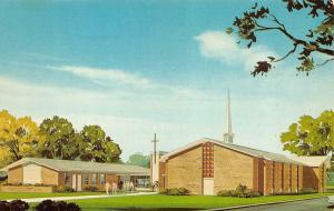 DALLAS, TX Texas  TRINITY CHURCH OF THE NAZARENE  c1950's Artist's View Postcard