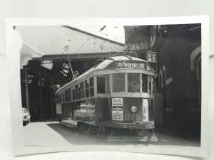 Vintage Photo Tram 275 Glenferrie Rd Malvern Depot 71269 Victoria Australia