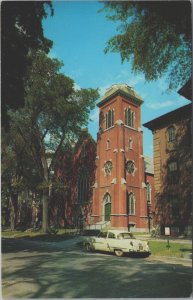 St Paul's Methodist Church St Albans Vermont Chrome Postcard C189