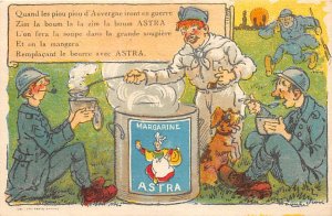 Margarine Astra Advertising Unused two creases right top corner and big inter...