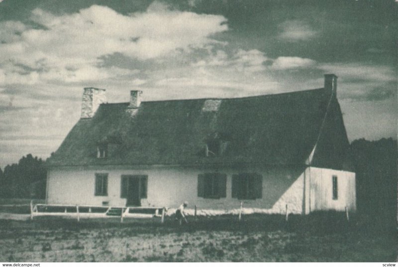 Ile d'Orleans, Quebec, Canada, 1930-40s; House