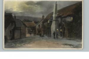 ELMER KEENE Ship Inn Porlock England c1910 Tinted RPPC