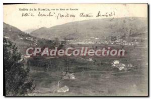 Old Postcard Vallee De La Moselle View From Mount Of Forks