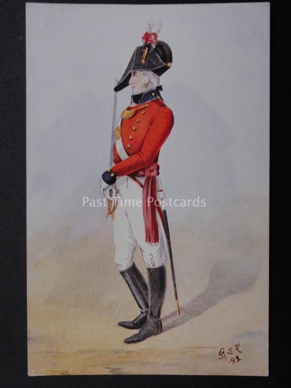 OFFICE THE ROYAL REGT OG FOOT 1800 Art by R J MacDonald by Gale & Polden