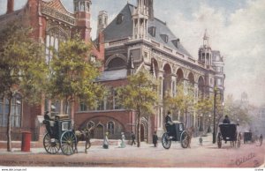 LONDON, City of London School, Thames embankment, 1900-1910s; TUCK 7227