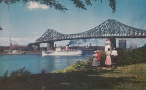 ST. HELENE , Quebec, Canada, 1940-60s; Jacques Cartier Bridge