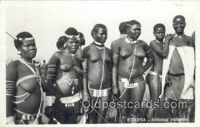 Etiopia Bellezzev Indigene African Nude Unused light wear top edge