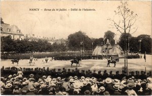 CPA Militaire Nancy - Revue du 14 Juillet - Défilé (90782)