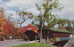 Famous Covered Bridge at Jackson NH, New Hampshire