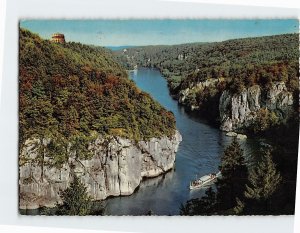 Postcard Danube Gorge  Kelheim Germany