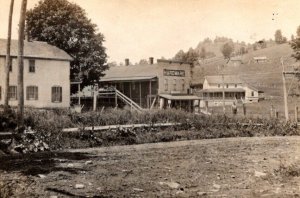 RPPC  A. E. Brandon  Hardware Store   Real Photo Postcard  c1910