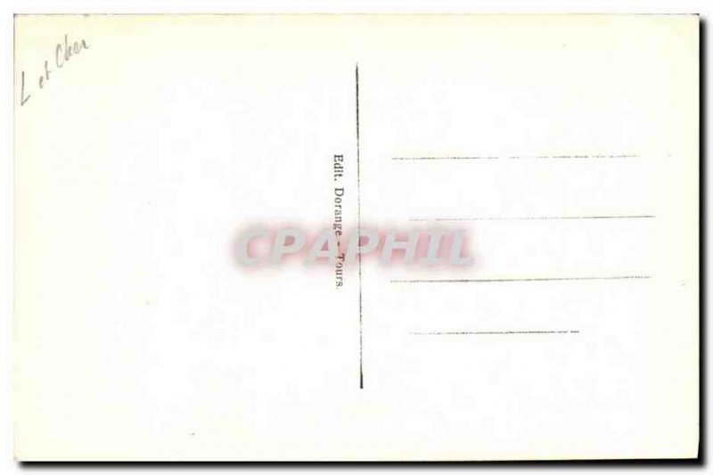 Old Postcard Chambord Castle