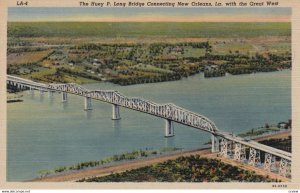NEW ORLEANS , Louisiana , 1930-40s ; Huey P. Long Bridge