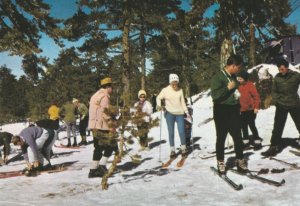 TROODOS, SKIING, Cyprus - Vintage POSTCARD