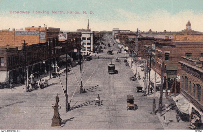 FARGO , North Dakota , 00-10s ; Broadway , looking North