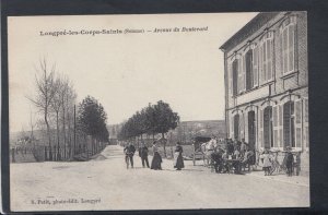 France Postcard - Longpre-Les-Corps-Saints (Somme) - Avenue Du Boulevard RS18683