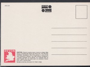 Devon Postcard - The Choir Chancel, Exeter Cathedral       RR4857