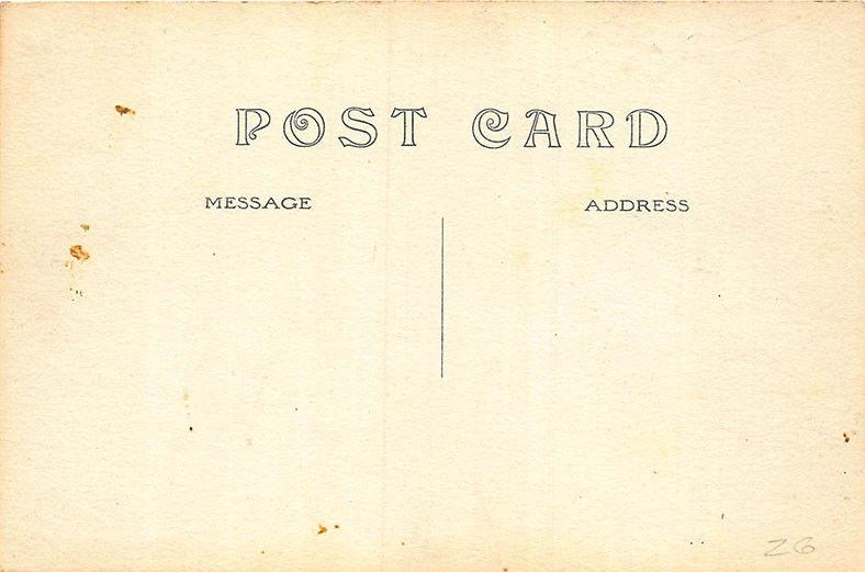 Auburn CA Birdseye View County Seat of Placer County RPPC Postcard