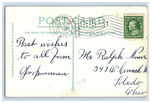 c1910 Bancroft And Collingwood, Toledo Beach. Postcard F184E