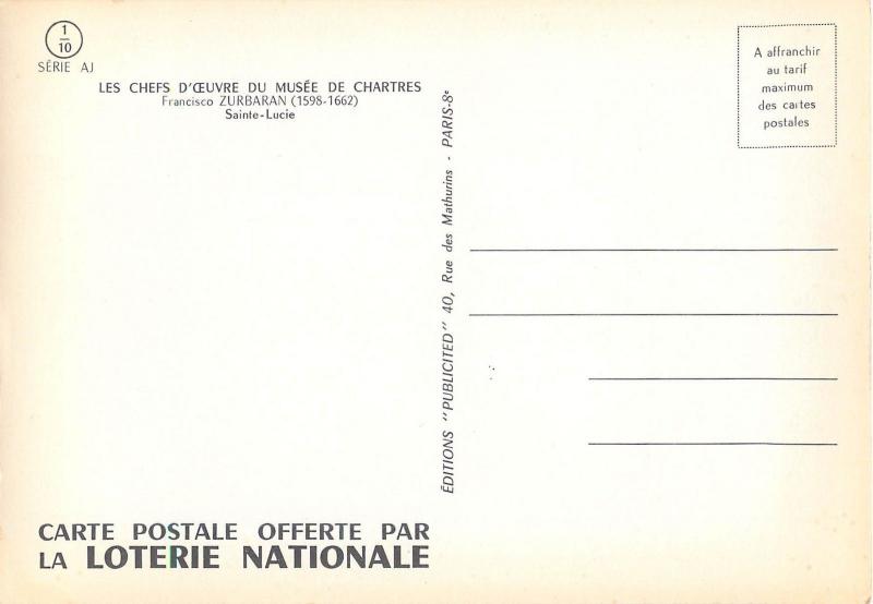 Santa Lucia - Francisco Zurbaran